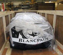 Industrieverpackung (Lamborghini Transport)